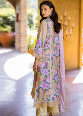 Elaf Chikankari Lawn Unstitched 3 Piece Suit - EL24CL ECT 4A